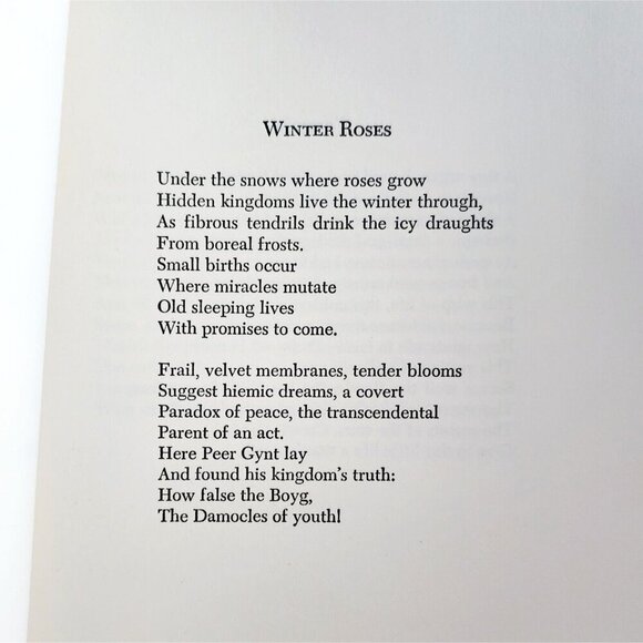 Winter Roses Clinton Blake Signed 1st Edition 1975 w/ Real Photo Of Author E47 - Picture 5 of 5